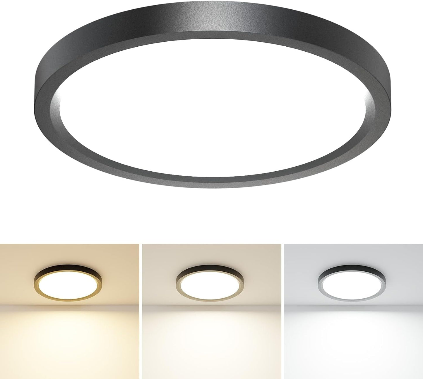 1PACK LED Flush Mount Ceiling Light - 7.5"