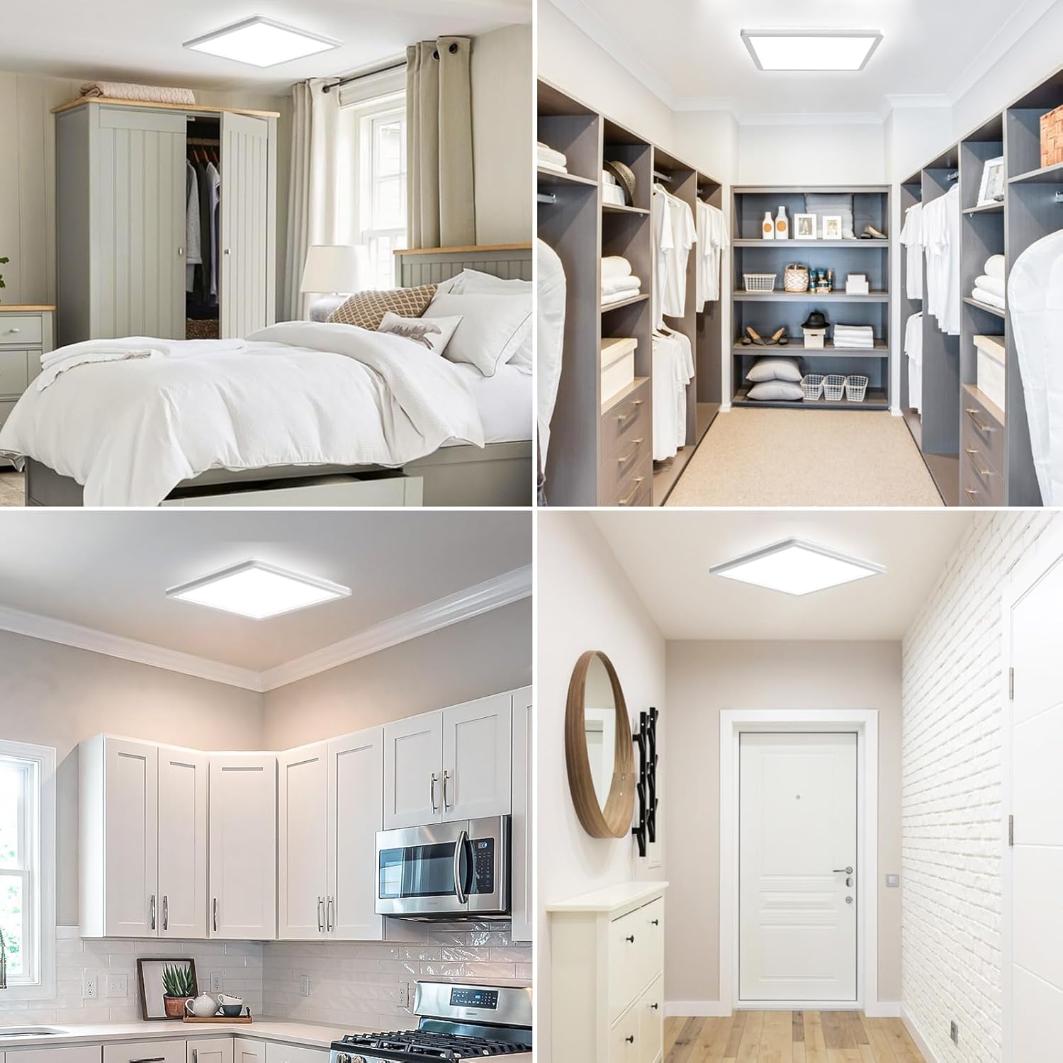 zemty square ceiling light for home scenarios