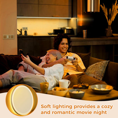 zemty ceiling light providing soft lighting for cozy movie nights