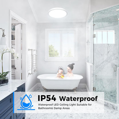 Zemty CL87 IP54 waterproof ceiling light, suitable for bathroom and damp areas