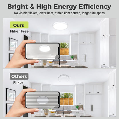 Zemty CLS29 flicker-free ceiling light, eye-friendly, no visible flicker for comfortable lighting