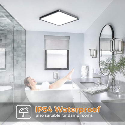  Zemty CLSF29 IP54 waterproof ceiling light, suitable for bathroom and damp rooms